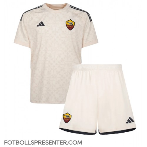 AS Roma Paulo Dybala #21 Bortatröja Barn 2023-24 Kortärmad (+ korta byxor)